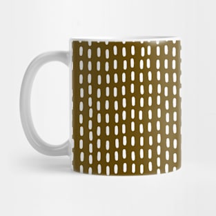 Pastel colored Dotted line pattern Mug